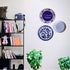 Wall Plate Decor - Floral Pattern - Home Office Decor - Study Room Decor - Workspace Decor - Bookshelf Decor - Buy Online India - Free Shipping